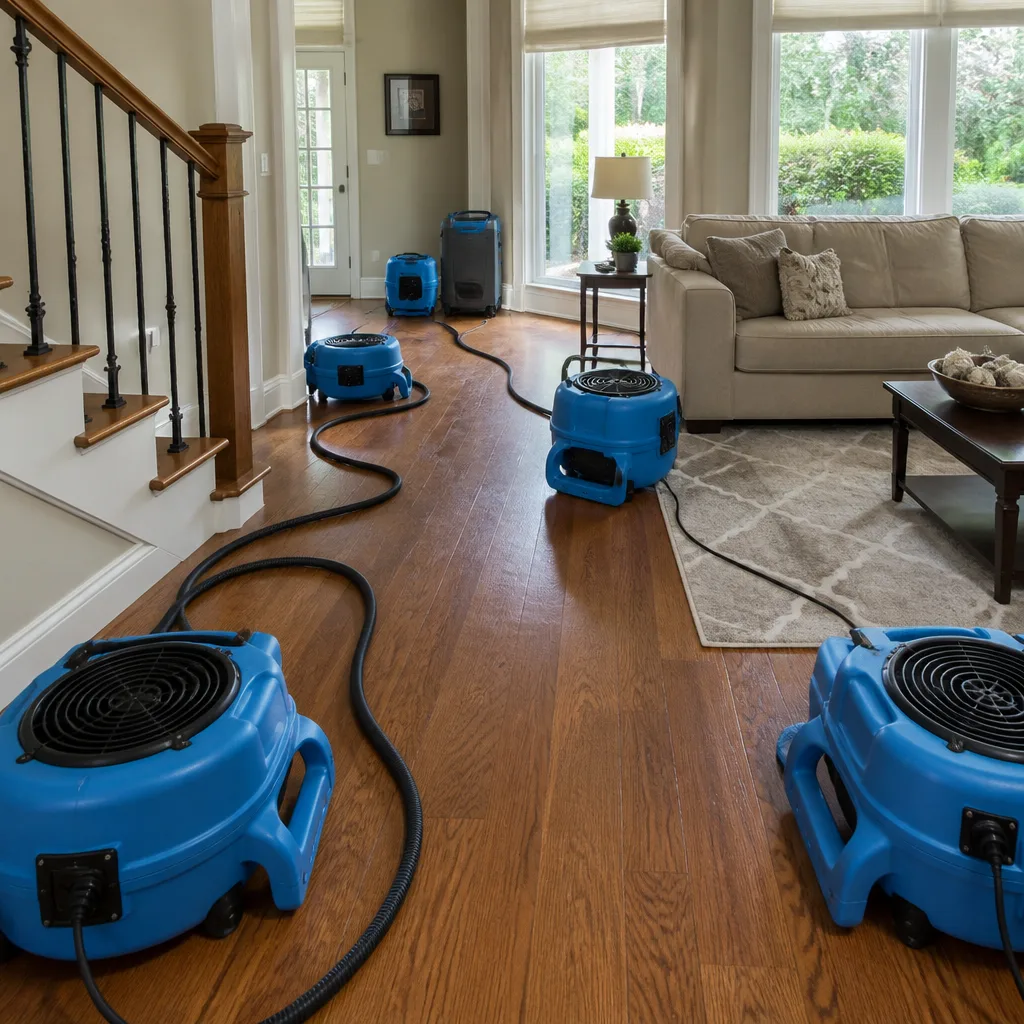 Water damage drying